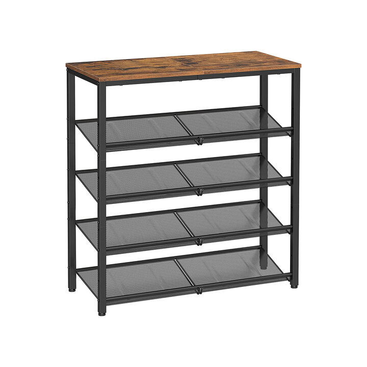 6-Tier Shoe Rack - Efficient Storage Solution for Organized Footwear