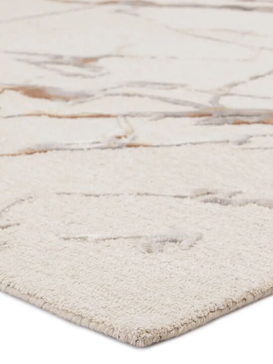 Fragment Shattered Gray 5' x 8' Rug