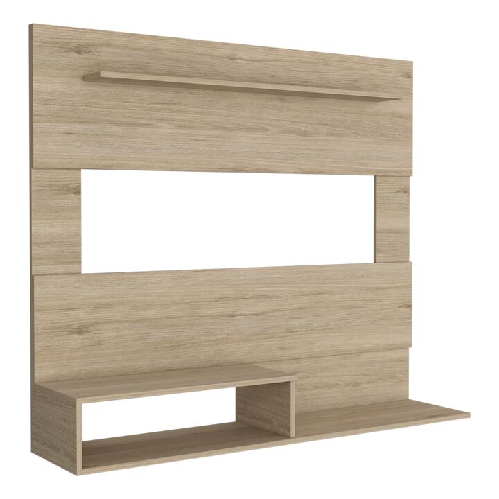 Being Floating Entertainment Center, One Superior Shelf, Two Shelves, Space For The TV�s up 55" -Light Pine Being Floating Entertainment Center, One Superior Shelf, Two Shelves, Space For The TV�s up 55" -Light Pine