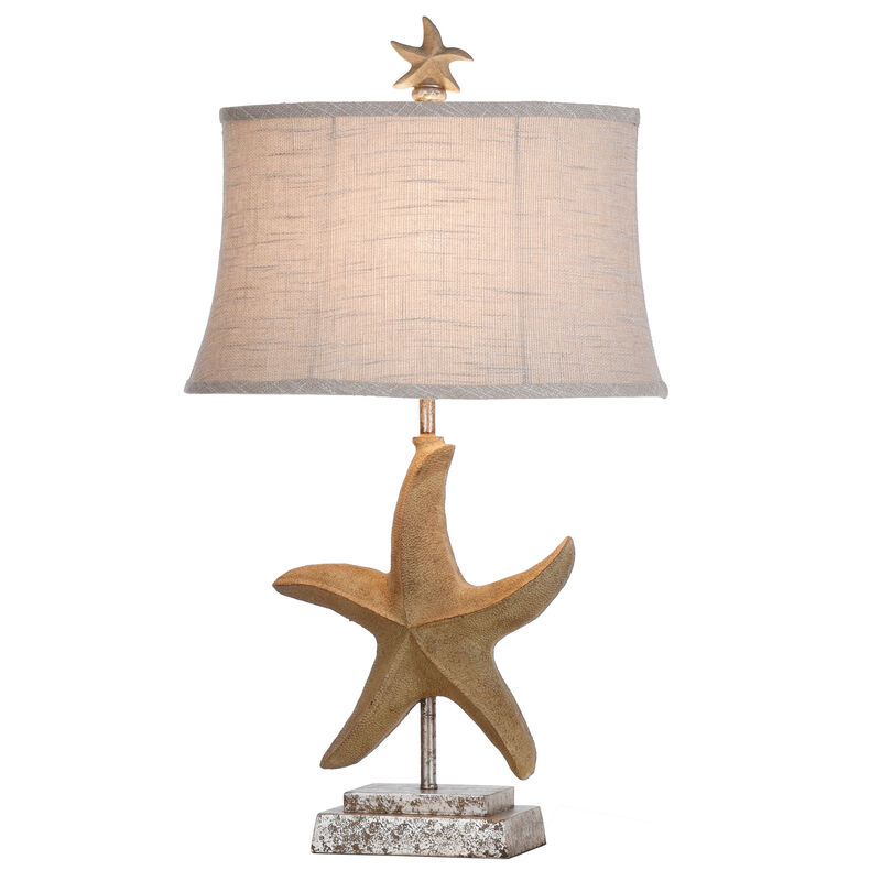 Starfish Motif Table Lamp (Set of 2)