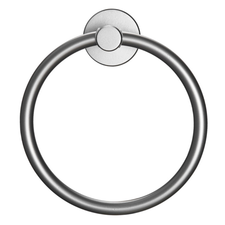 Gunmetal Bathroom Hand Towel Ring, Durable Space Aluminum