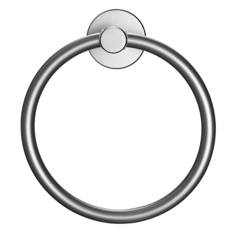 Gunmetal Bathroom Hand Towel Ring, Durable Space Aluminum