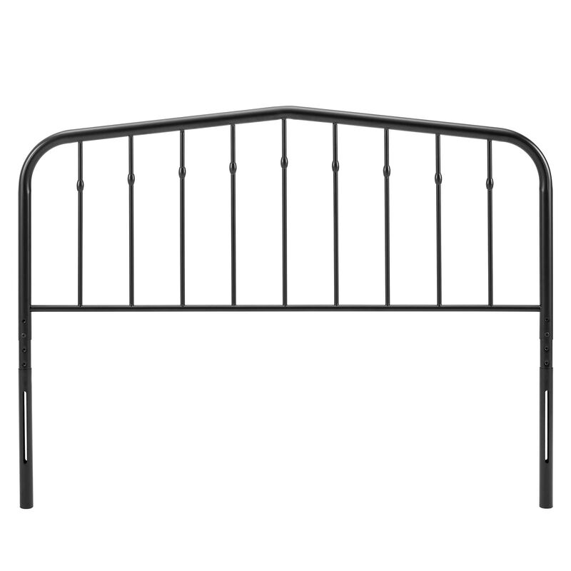 Modway - Lennon Queen Metal Headboard Black
