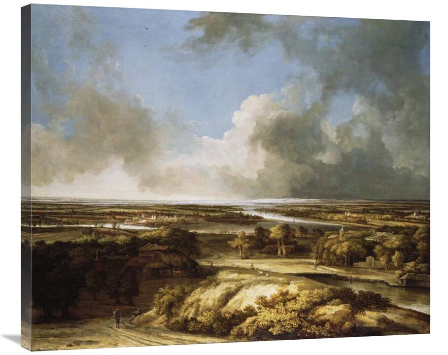 A Panoramic Landscape-Canvas Art-36x29.88
