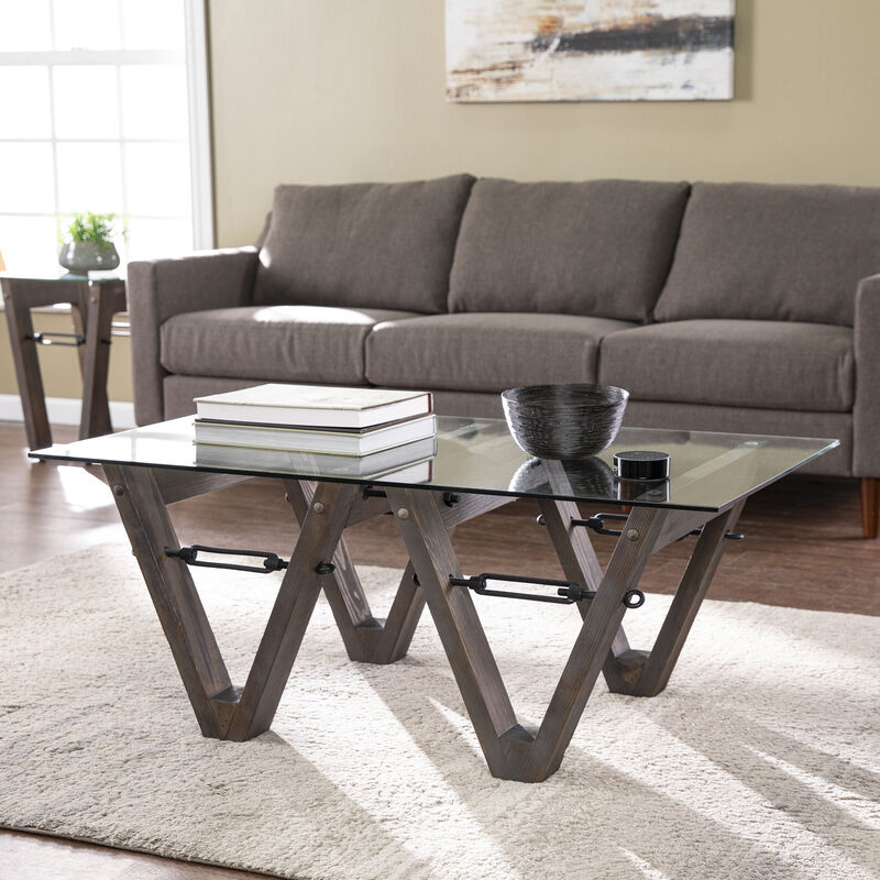 Remi Reclaimed Wood Cocktail Table