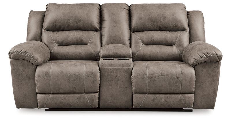 Stoneland Reclining Loveseat W/Console