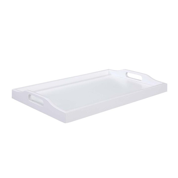 Convenience Concepts Designs2Go Serving Tray, White