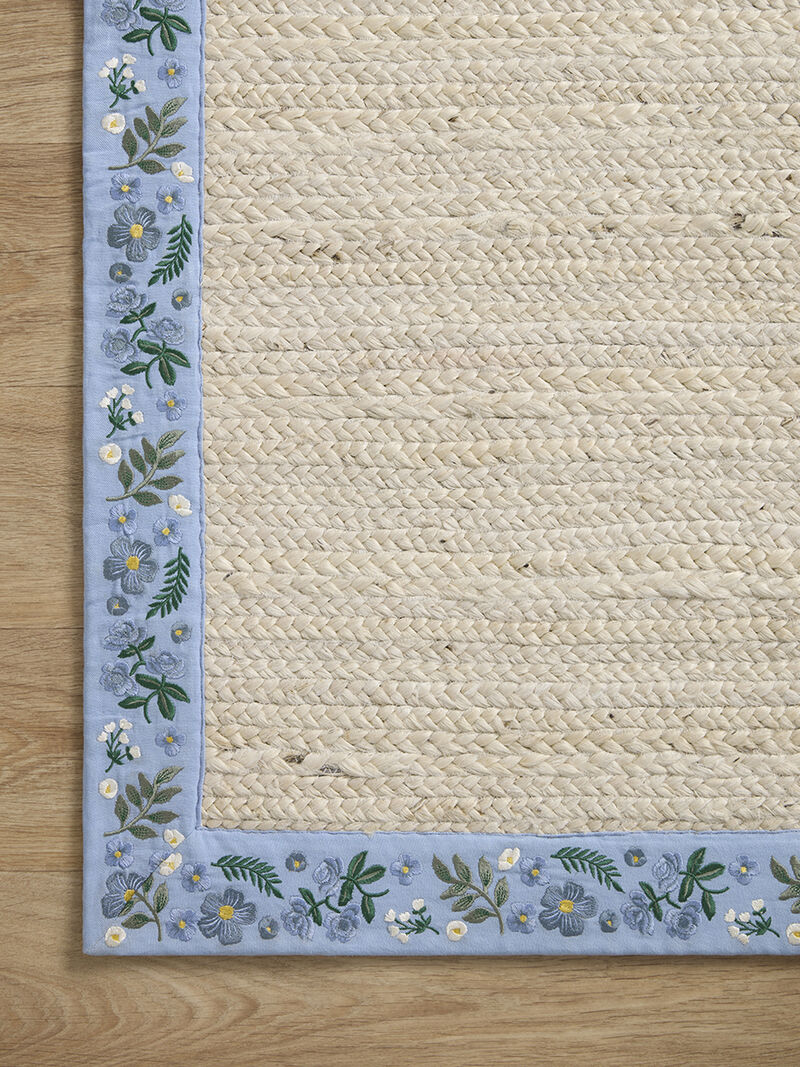 Costa COS01 Ivory/Periwinkle 7'9" x 9'9" Rug