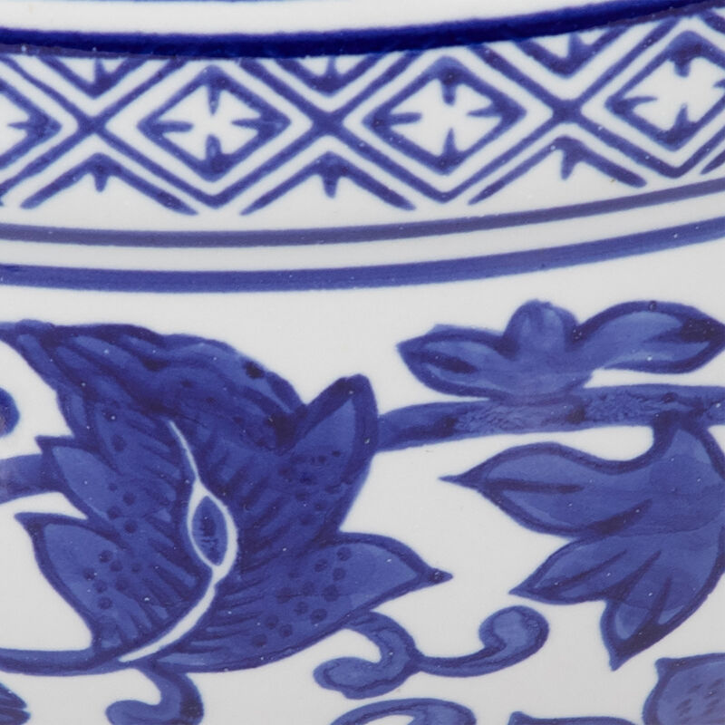 Blu Stone Chinoiserie Planters