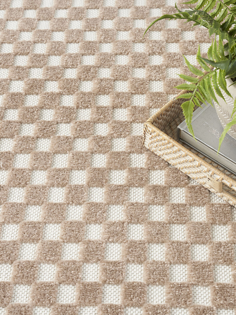 Care Free CAF02 Brown 9'2" x 12' Rug