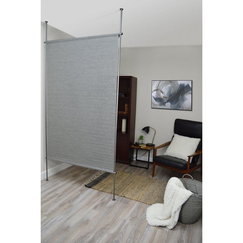 Woven Paper Privacy Panel, 48" x 72", Adjustable Height