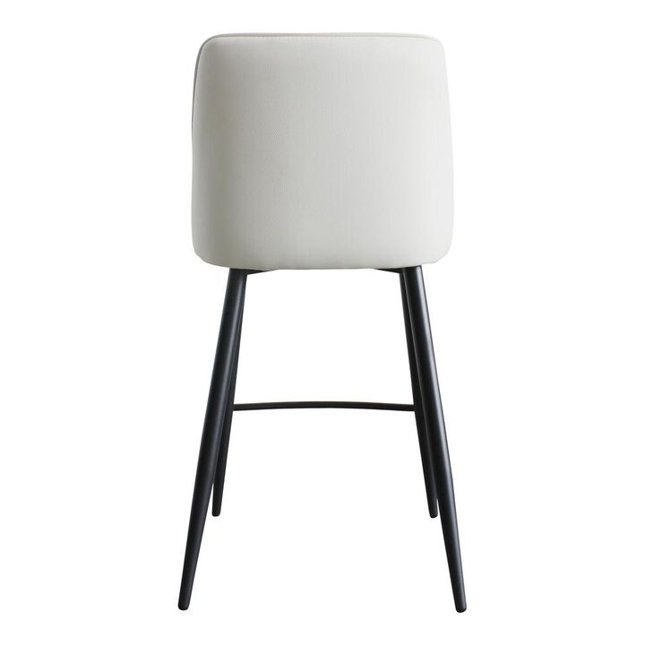 Moe's Home Collection Emelia Counterstool Ivory