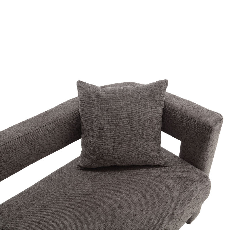 Merax Modern Chenille Loveseat Sofa