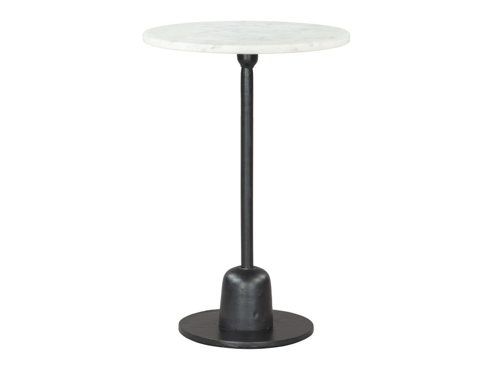 Whammy Side Table White & Black
