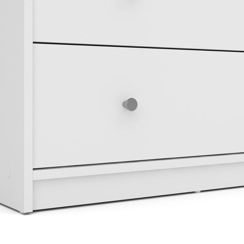Tvilum Portland 3 Drawer Chest - White