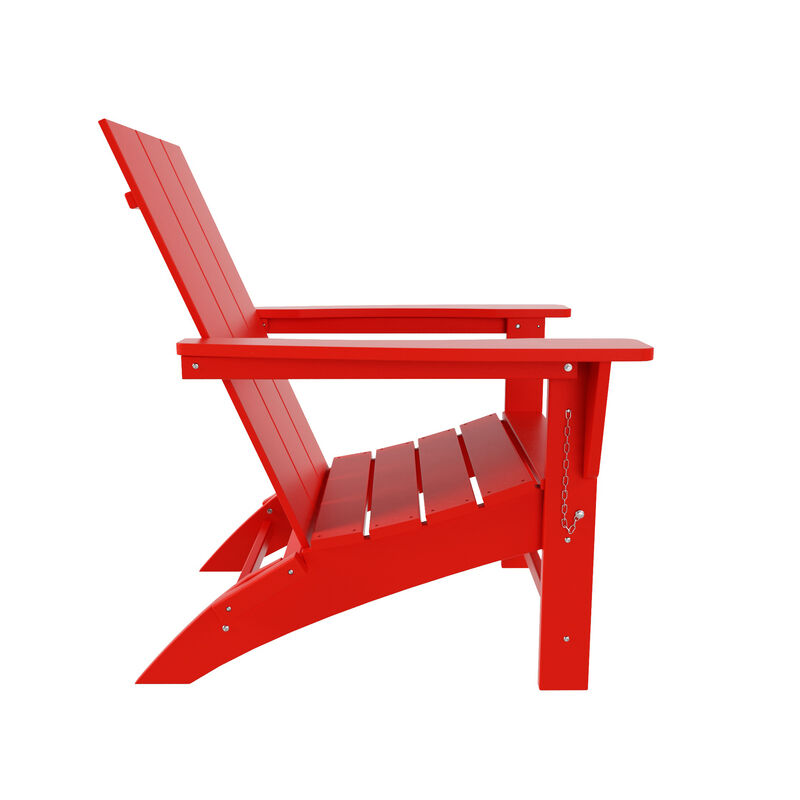 WestinTrends Modern Folding Adirondack Chair (Set of 4)