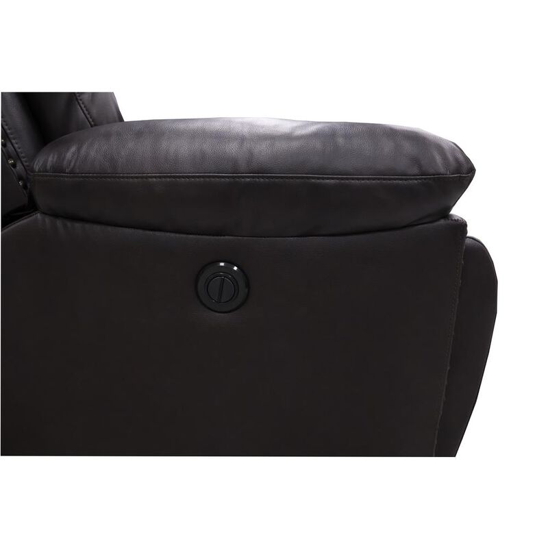 New Classic Furniture Nikko Sofa W/Pwr Fr-Brown