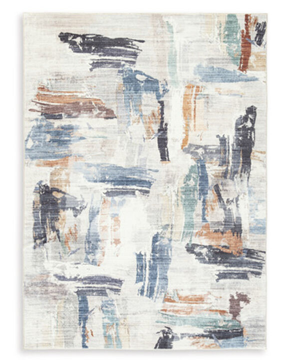 Hessland 5' x 7' Washable Rug