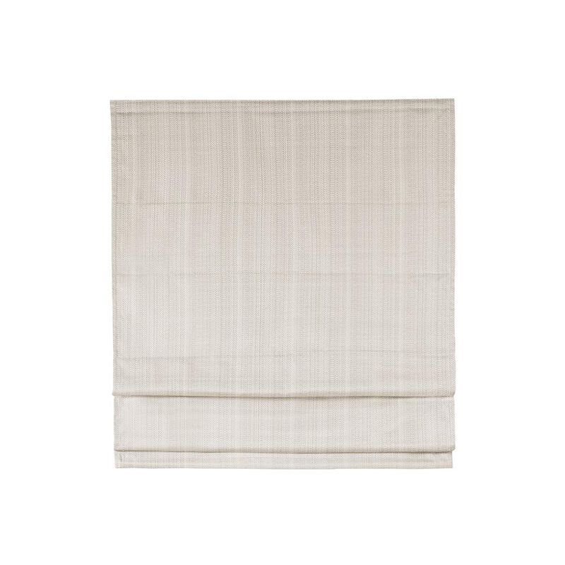 Belen Kox Ivory Basketweave Cordless Roman Shade, Belen Kox