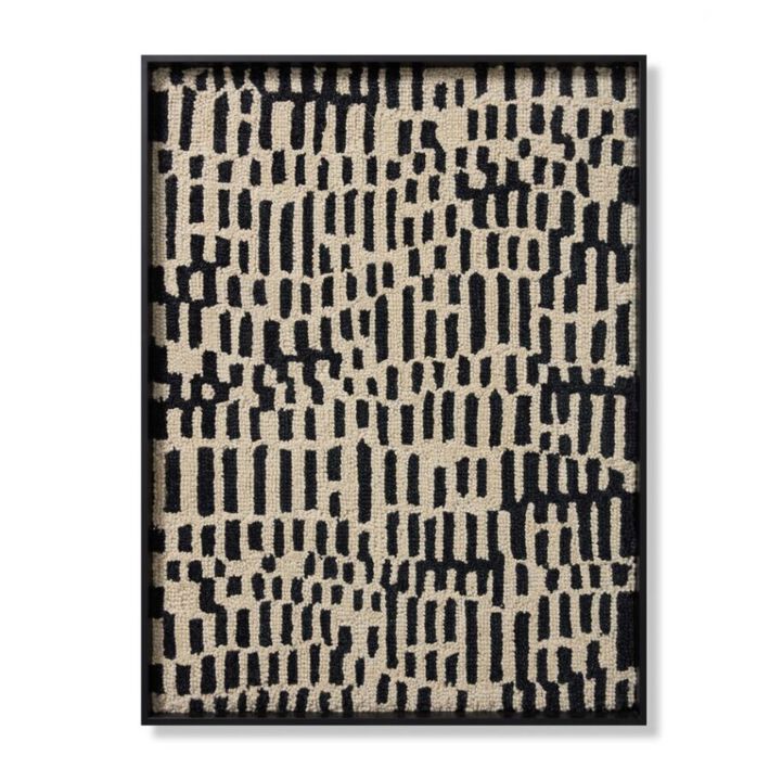 Cusco Ivory Black Wall Art