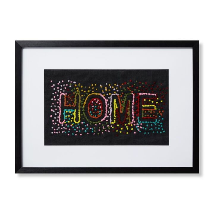 Down Home Black Multi Wall Art