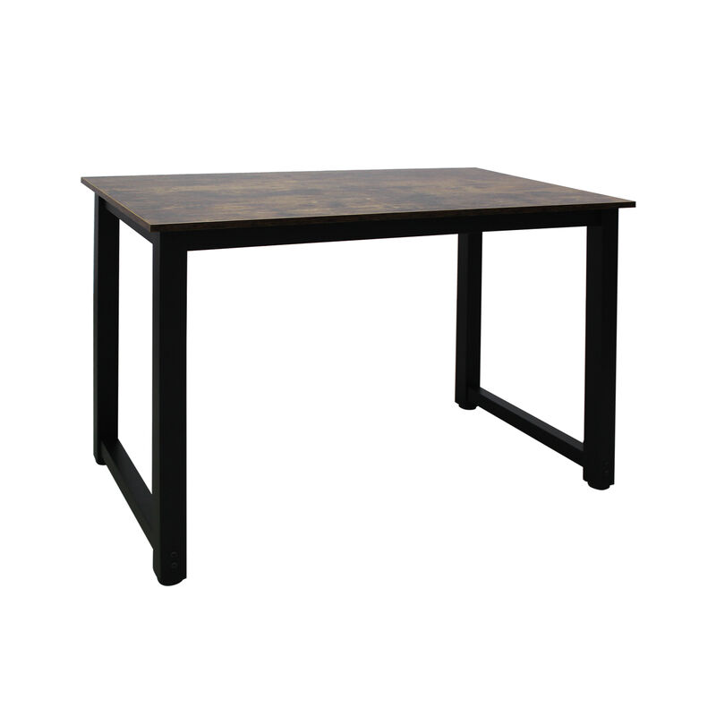 Wooden Computer Desk, High Strength Construction for Durable Home or Office Use