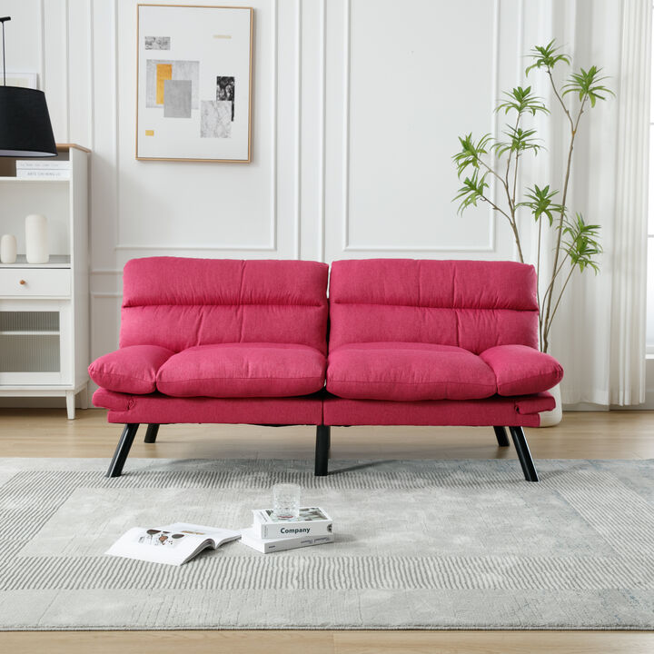 Merax Convertible Fabric Sleeper Sofa Bed