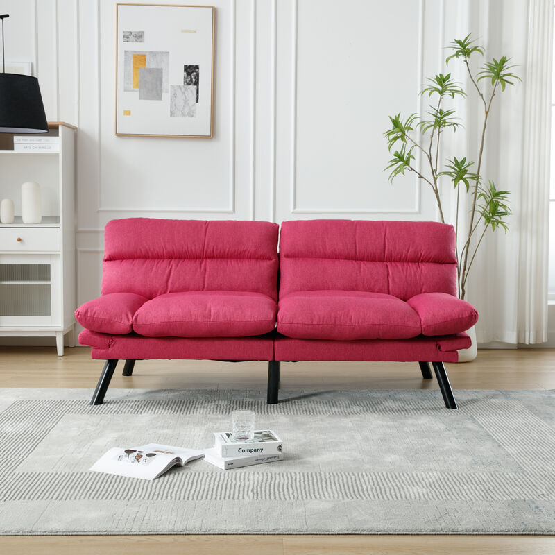 Merax Convertible Fabric Sleeper Sofa Bed