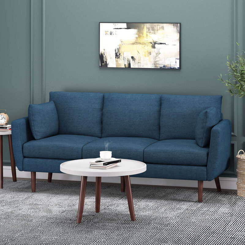 Merax 3-Seater Sofa with 2 Pillows