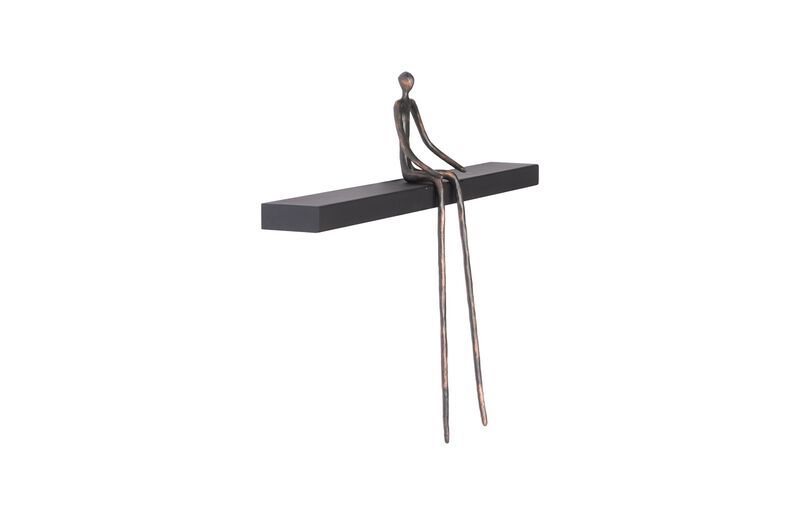 Moveable Man on Shelf, Sitting A