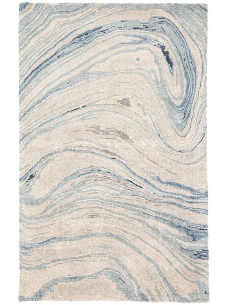 Genesis Atha Blue 6' x 9' Rug