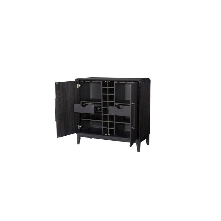Bernards Aurora Peppercorn Bar Cabinet