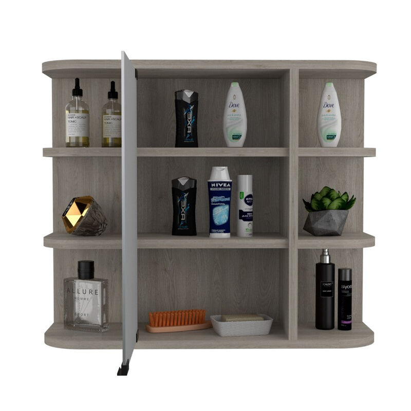 Medicine Cabinet Milano, Bathroom, Light Gray