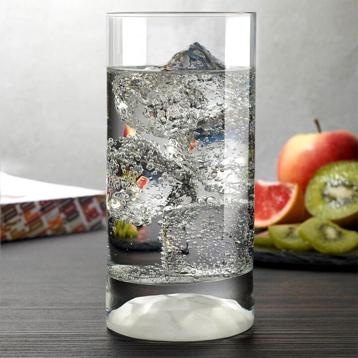 Club Ice Crystal High Ball Glasses 10 oz. (Set of 4)