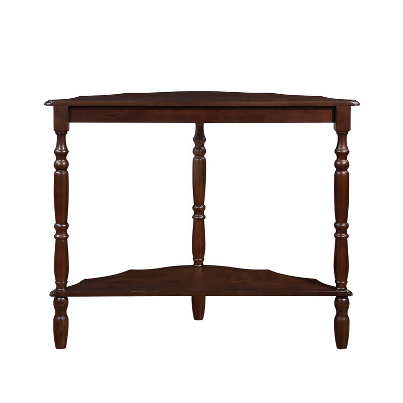 Merax Retro Console Table with 1 Open Shelf