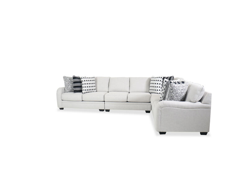 Huntsworth Gray 4-Piece Sectional