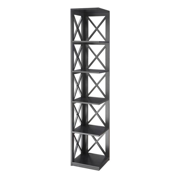 Convience Concept, Inc. Oxford 5 Tier Corner Bookcase