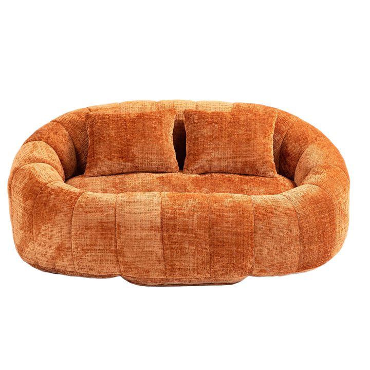 Mondawe Lazy Sofa High Back Bean Bag Chair Couch, Accent Floor Soft Lounge Chair