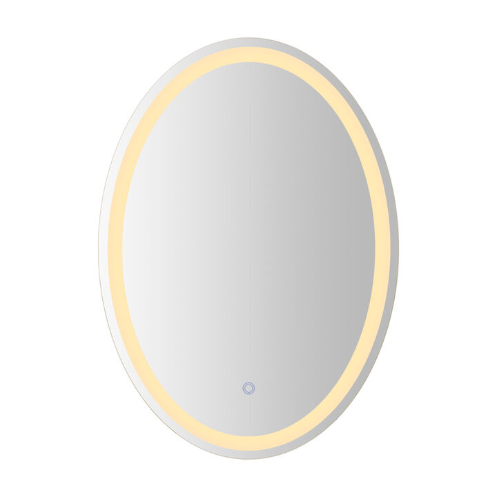 Dane Frameless Antifog Front/Back-Lit Bathroom Vanity Mirror with Smart Touch