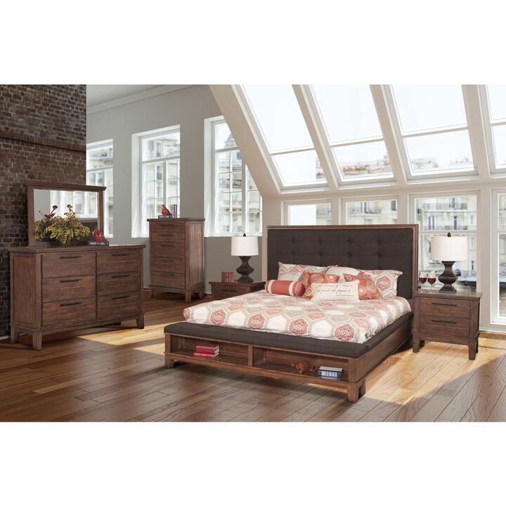 New Classic Furniture Cagney Dresser - Chestnut