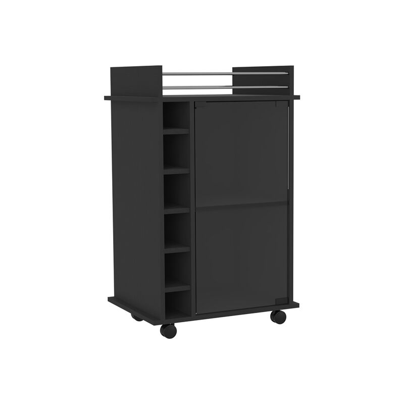 Bar Cart Baltimore, Living Room, Black
