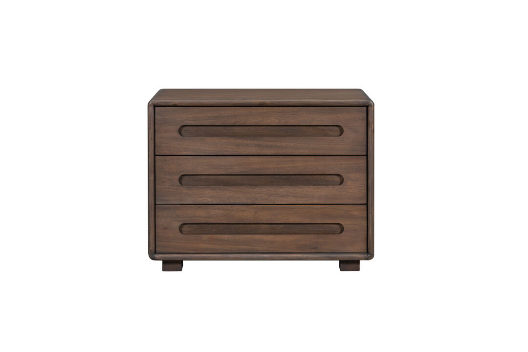 Cameron Three Drawer Nightstand