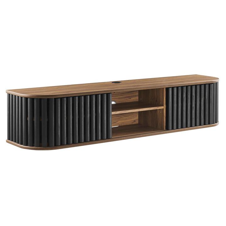 Modway Fortitude 63 Wall-Mounted TV Stand