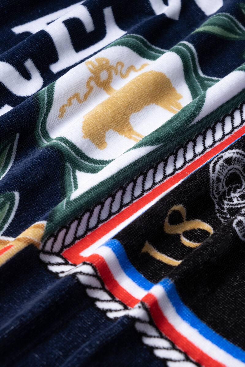 Brooks Brothers Logo Crest Beach Towels