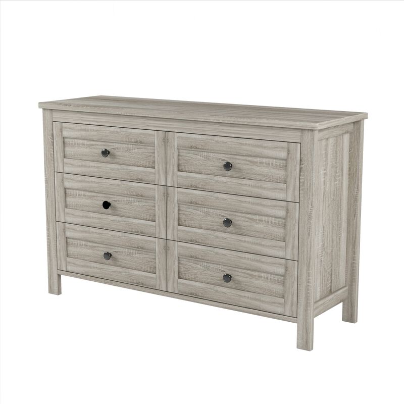 Farmhouse Queen Bedroom Set, Gray