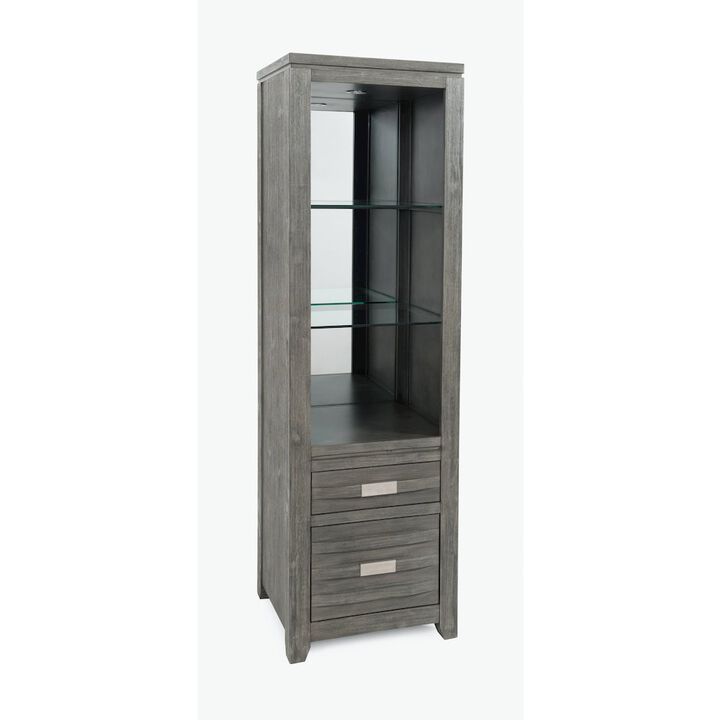 Jofran Altamonte Contemporary Entertainment Center with 70'' TV Console and LED Lights