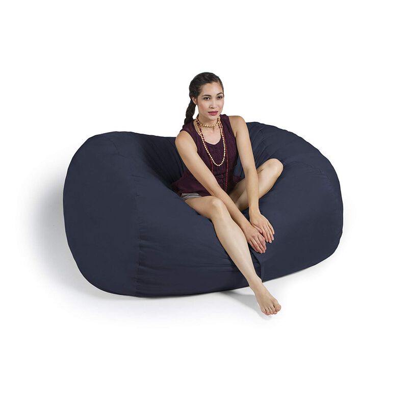 Jaxx 5.5 Foot Lounger Bean Bag Loveseat