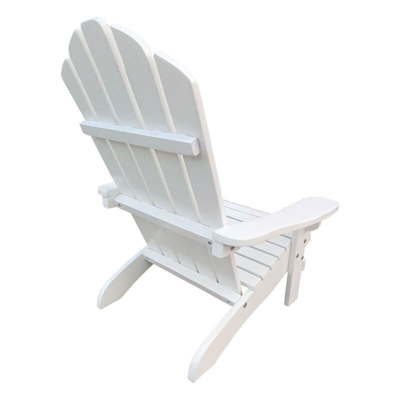 Outdoor Or Indoor Wood Children Adirondack Chair