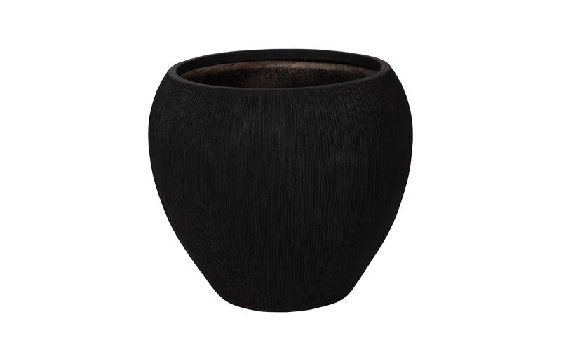 Filament Small Planter in Black