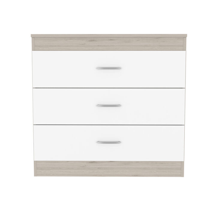 Bethage 3-Drawer Dresser White